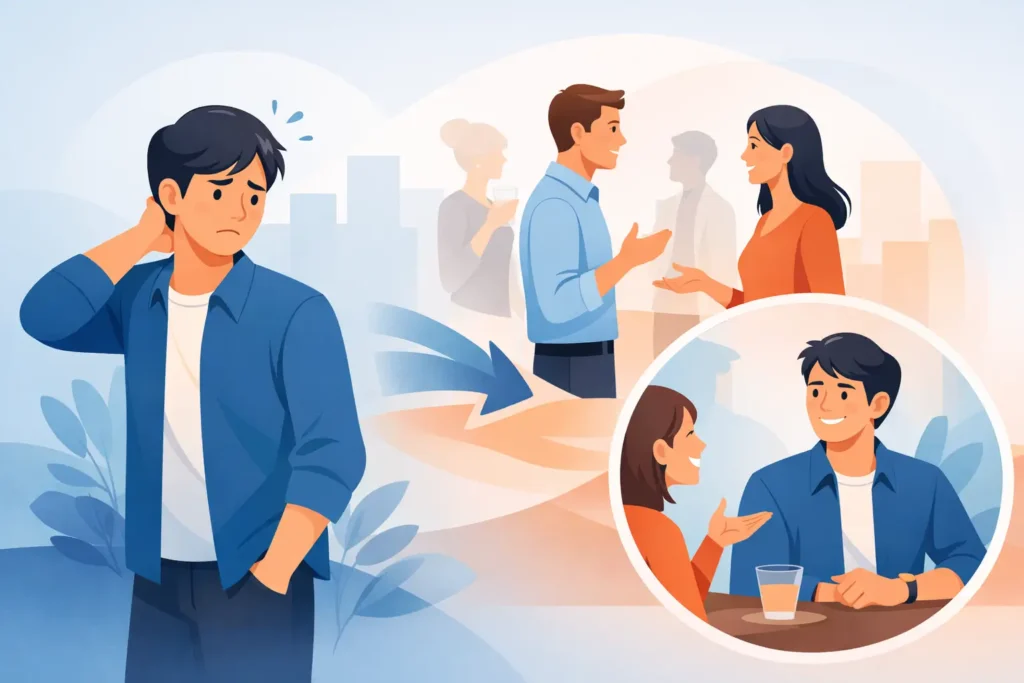 How to Stop Being Awkward Without Pretending